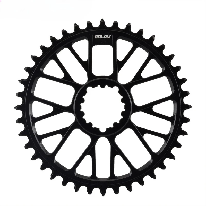 

Ultra light mountain road bicycle crank hollow disc GXP specification positive and negative gear sprocket