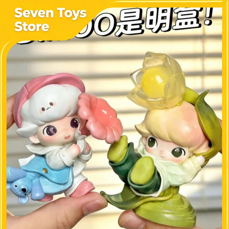 

Dimoo Moments In Bloom Series Blind Box Dimoo Figure Mystery Box Cute Desktop Ornament Toy Collectible Model Birthday Gift