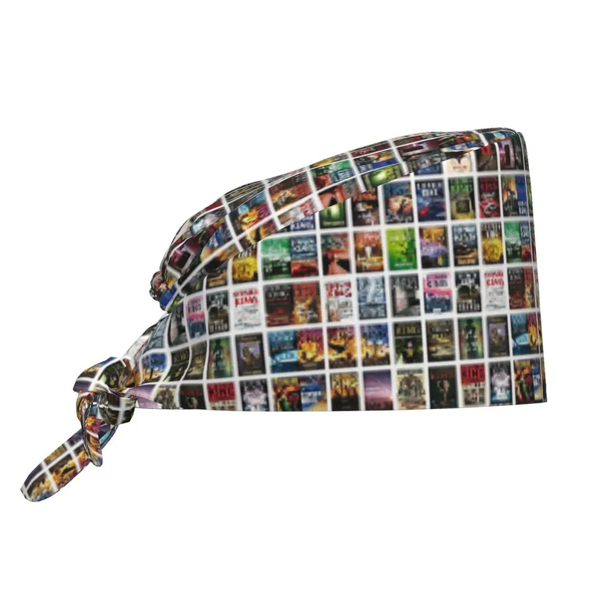 Complete Works Of Stephen King Scrub Hat Doctor Working Surgical Cap Unisex Adjustable Nursing Caps for Dentist