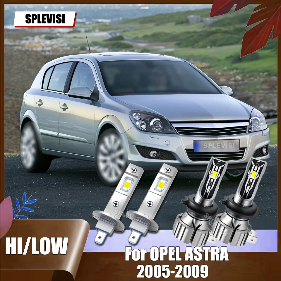 

Durable for Harsh Conditions H1 H7 LED Headlights High Low Beam Enhance driving security For OPEL ASTRA 2005 2006 2007 2008 2009