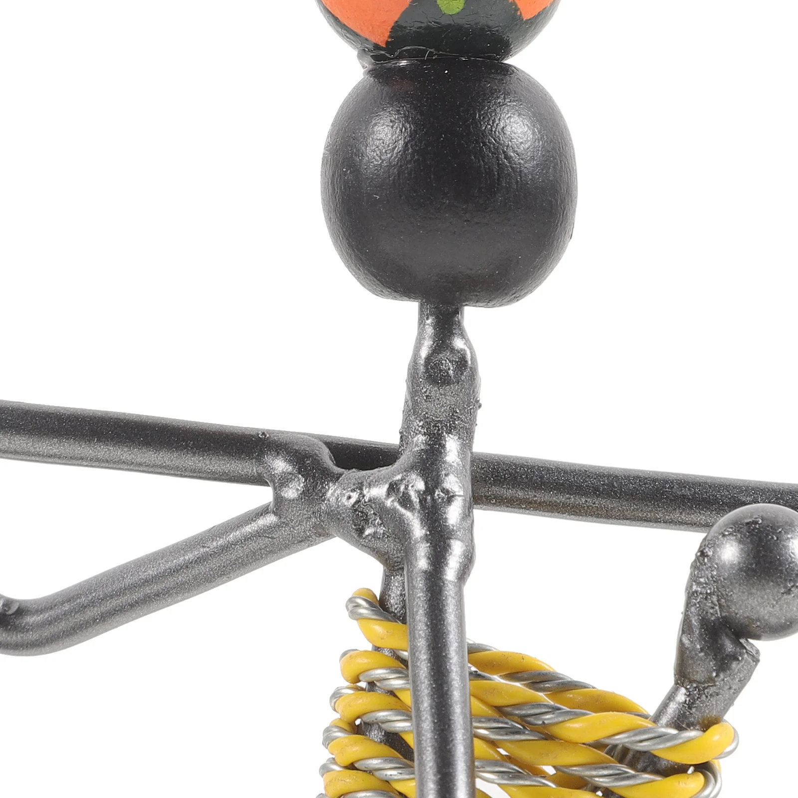 

4Pcs Iron Holder Decorative Candlestick Rustic Hemp Rope Romantic Wedding Stand Table Centerpiece Home Party