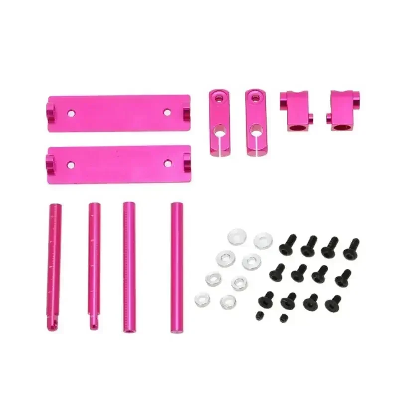 Aluminum Magnetic Invisible Body Post Mount Kit for 1/10 HSP 94122 94123 Sakura D3 XIS ZERO S CS HPI Tamiya on-road Drift RC Car