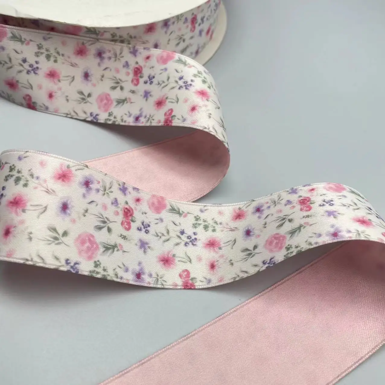 10 Yards 40mm double-sided AB face flower ribbon DIY handmade material Headwear for hair bows clothing shoesaccessories 2431701