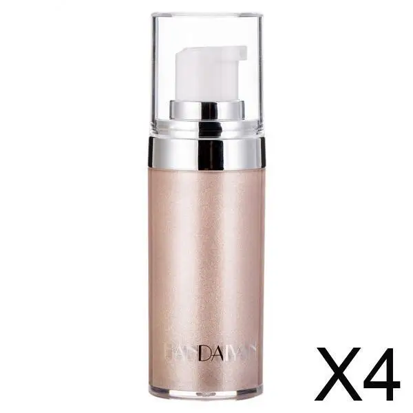 Iluminador resaltador de brillo líquido de marca Original para paleta de maquillaje profesional brillo facial y corporal