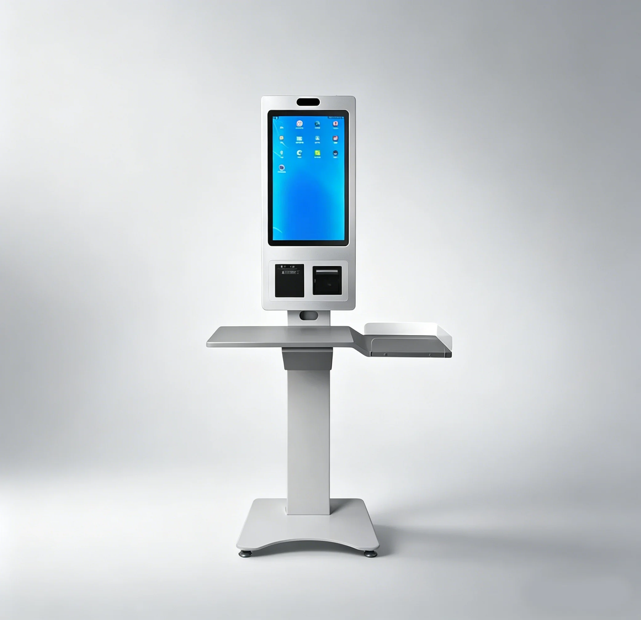 Touchscreen Self-Service Terminal for Aliexpress, Customizable Barcode Reader Indoor Restaurant OEM/ODM