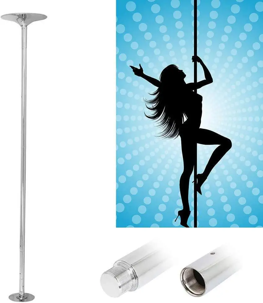 Pole Dancing Steel Tube Rotary Fixed Dual-purpose Household Portable Dancing Tube Without Punching.