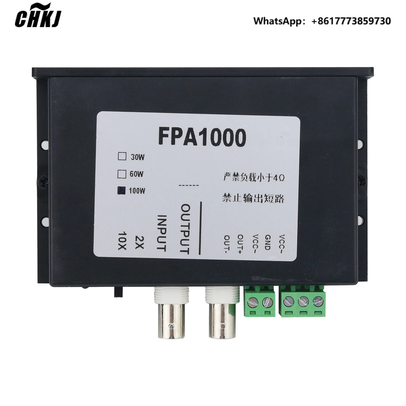 

CHKJ FPA0A Signal Power Amplifier Module 00W 00KHz for Digital DDS Function Signal Generator