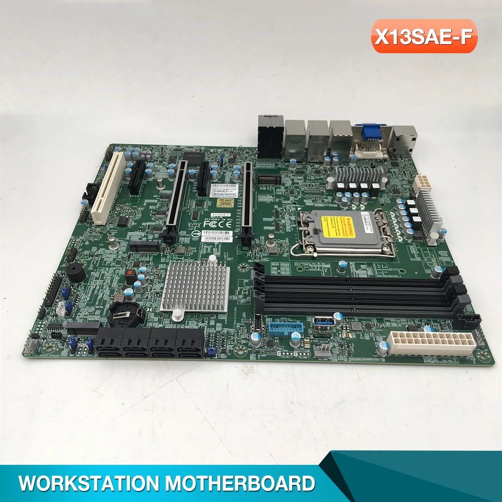 

X13SAE-F for Supermicro Workstation Motherboard 12th Generation Core i9 i7 i5 i3 Single Socket LGA-1700