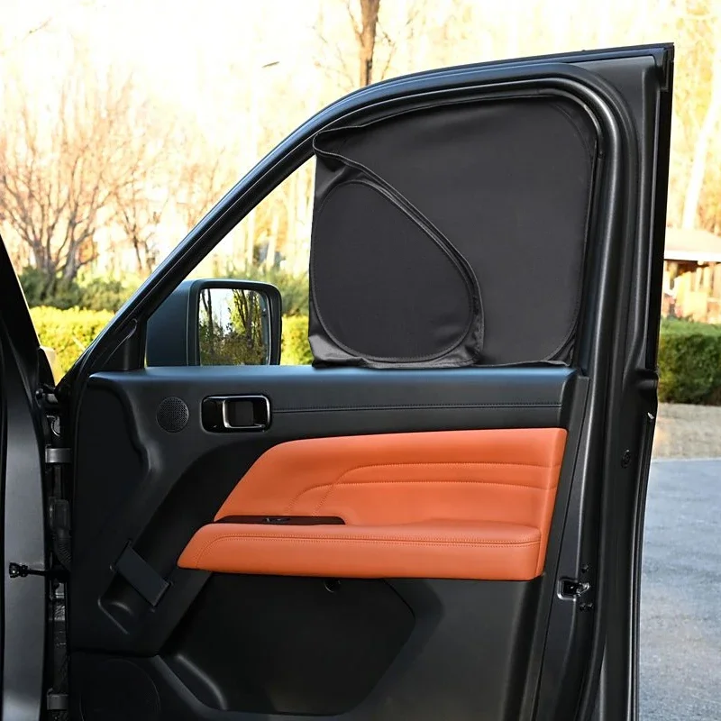 

Для GWM HAVAL H9 2015-настоящее время автомобиля, черные окна, солнцезащитный козырек, автоматический анти-УФ-тепляционный защитный чехол, аксессуары для интерьера