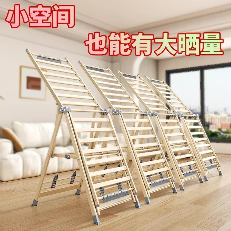 The product can be customized. Foldable floor drying rack