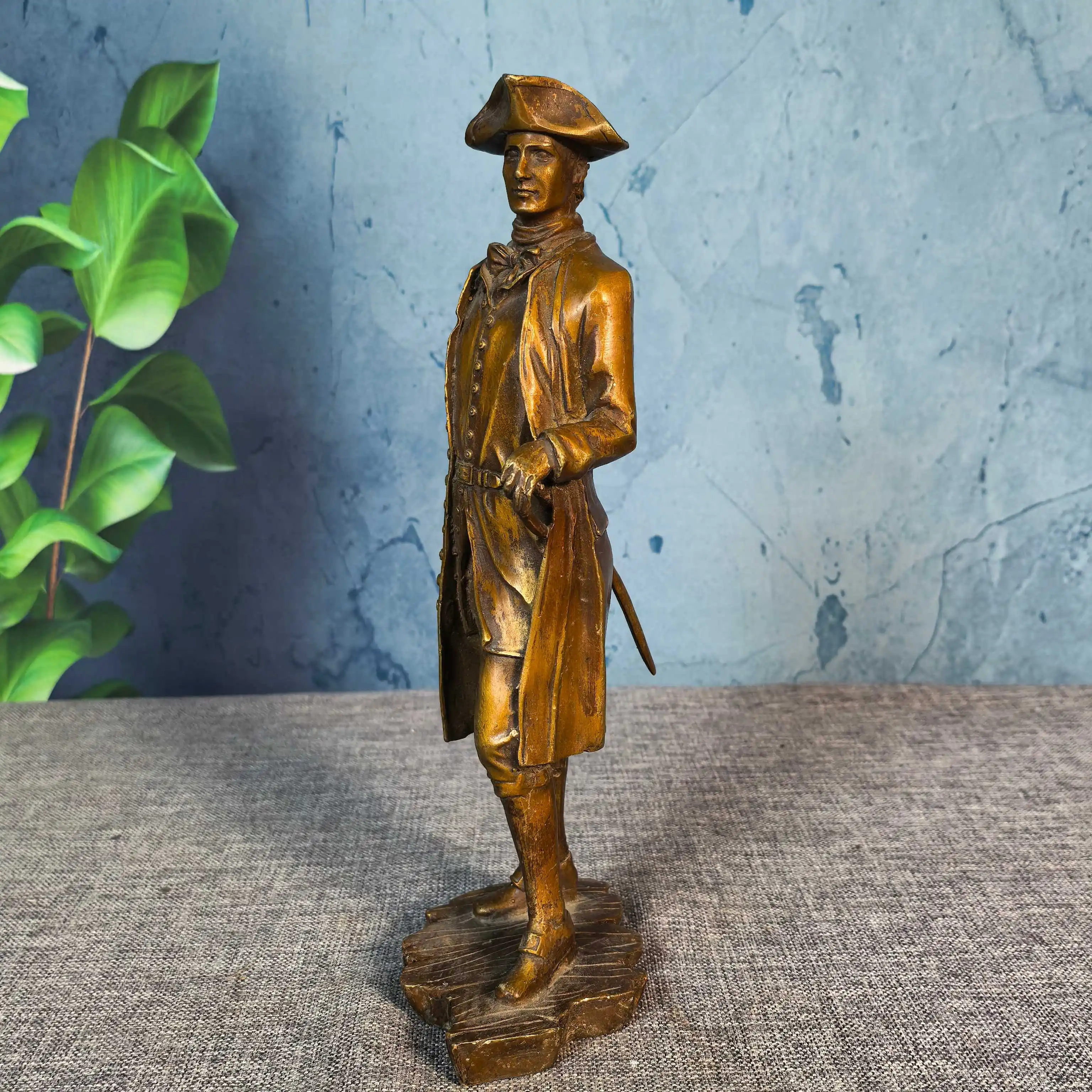 30cm Pure Copper Napoleon Ornament Figure Bronze Sculpture Handicraft Decoration