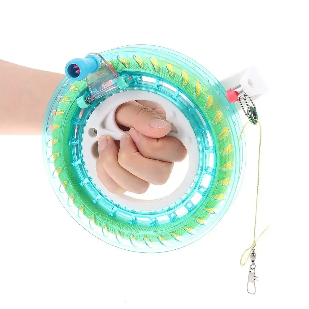 Gioco all'aperto Linea di corde attorcigliate Fying Kites Bobina di aquiloni String Flying Winder Strumento per maniglia della ruota antincendio