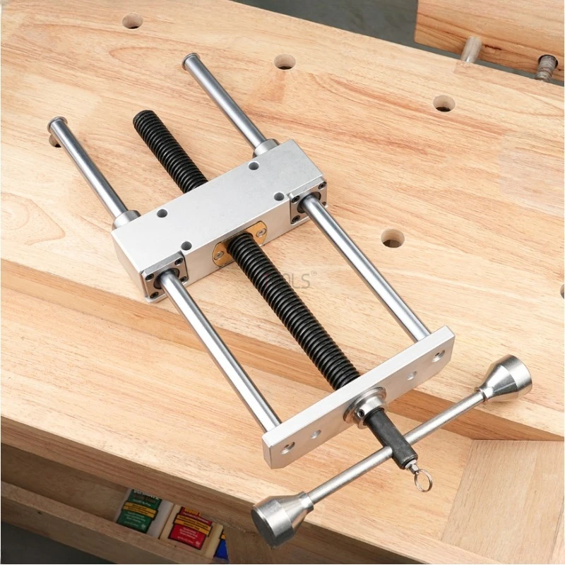 Carpentry Inertia Vise DIY Desktop Precision Heavy-duty Clamping Tool Double Link CNC Labor-saving Silk Sliding Woodworking Vise