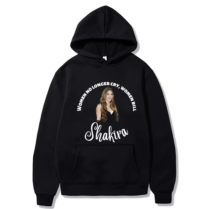 

Personalization Shakira women dont cry printed Hoodie 2024 Men Women Funny Sweatshirt Unisex Casual Fleece Long sleeve pullovers