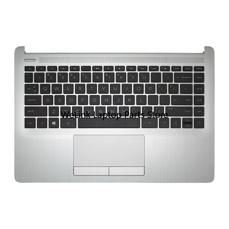 New US Latin Spain Keyboard For HP 14-DF 14-CF 246 245 240 G8 G9 14S-CR 14S-DK 14S-DP TPN-I130 I135 Laptops Palmrest Top Case
