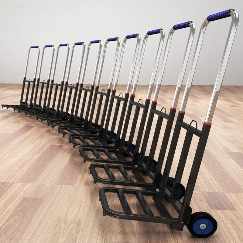 

Portable Hand-Pulled Suitcase Carrier op Cart Load King Hand Tru Durable Cargo Pulling Vehicle Cact Moving Aid