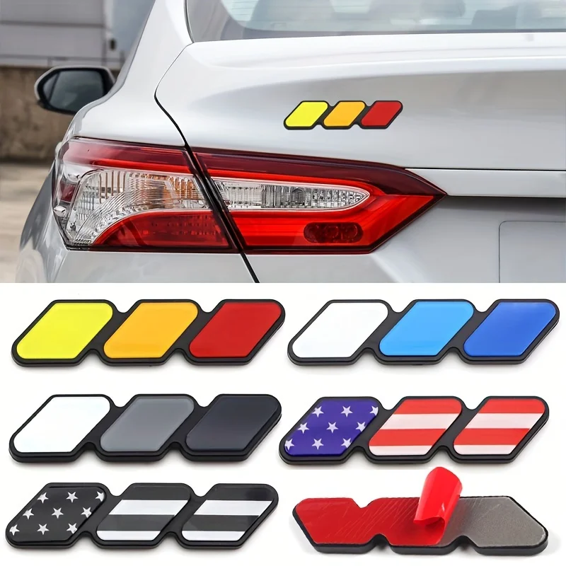 

1PC Three-Color Badge Stickers Specifically for Cars And Trucks -for Tacoma, 4Runner, Tundra, Sequoia, Rav4,, Camry, Highlander.