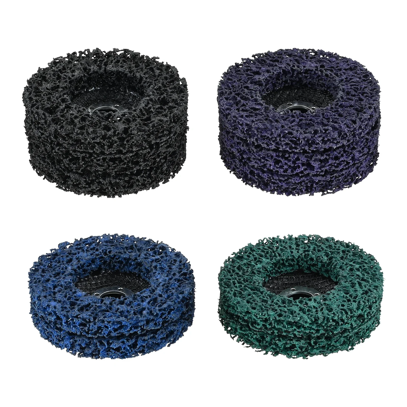 

10Pcs Paint Stripping Discs for Angle Grinder Rust Remover Metal Stripping Quick Removal Grinding Wheel Replacement 4 or 4.5inch