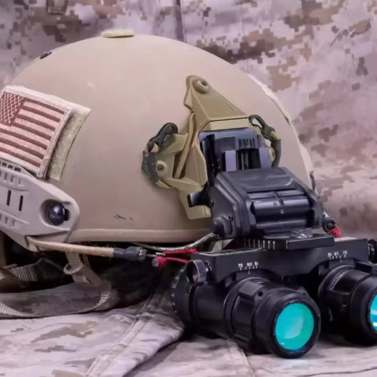 FAST Shooting Helmet Night Vision Device Bracket Accessories for Tactical Helmet VAS Shroud Three Hole NVG Mount Adapter