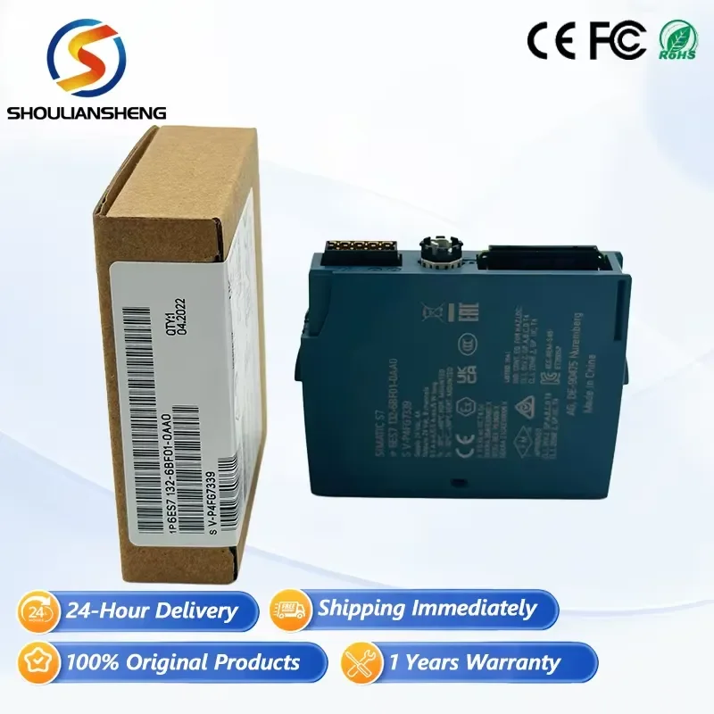 New Original SIEM PLC Controller 6ES7132-6BF01-0AA00 Germany Dedicated PAC PLC for PLC Programming in Stock
