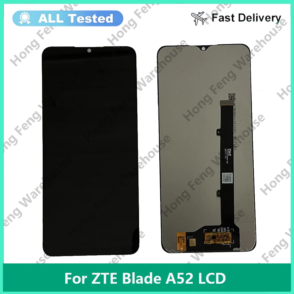 

6.52"Tested For ZTE Blade A52 LCD Display Touch Digitizer Assembly Replacement lcd Screen ZTE A52 LCD Sensor Display