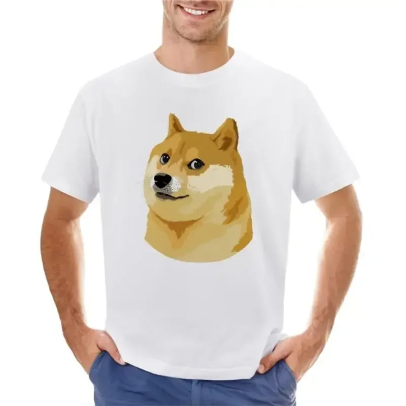 New Arrival Doge Coin graphic tees black for men T-Shirt man t-shirt oversized t shirt Hot Sale Sweatshirt