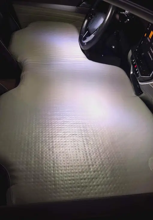 Inflatable Front Seat Mattress for Cars Volkswagen‌ ID4,ID6 Camp Travel in-car Air Mattress PVC Brushed (Custom Sizes Available)
