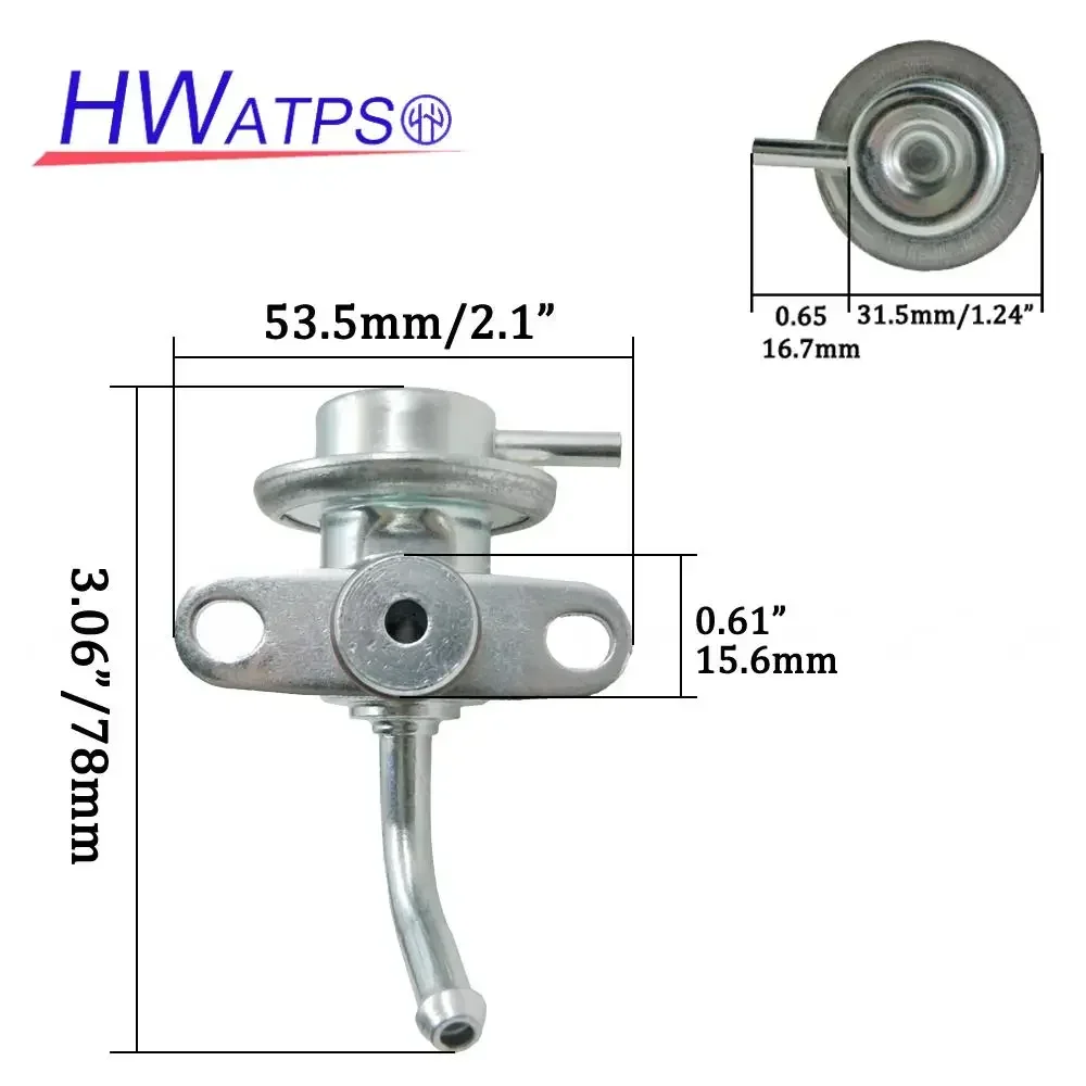 Fuel Rail Fuel Pressure Valve For Mitsubishi Mirage Montero Sport Colt Lancer Pajero Montero 1997-2001 MD311979 PR247 158-0463