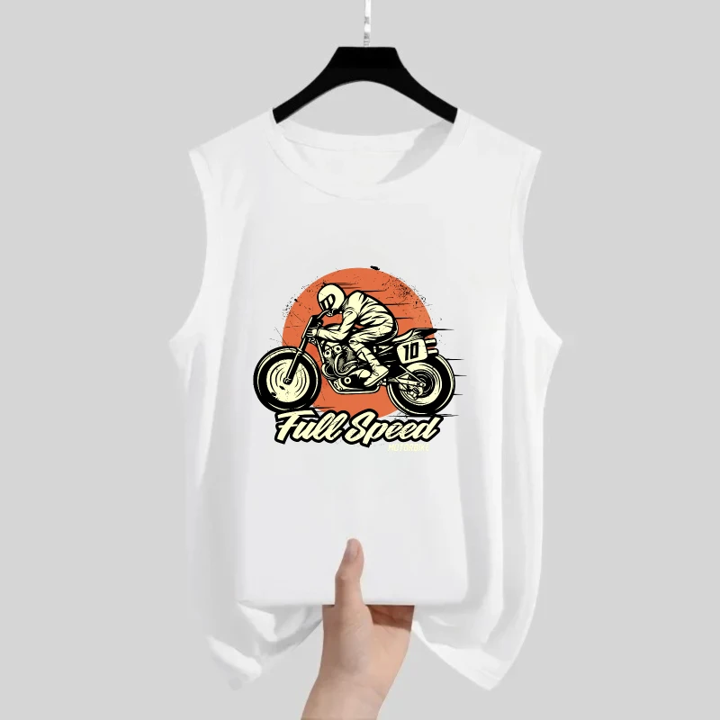 Men's Tank Top 2025 Summer Aesthetic clothing Graphic tank tops t shirt y2k Quick Dry Vest Printed y2k clothing Men's clothing