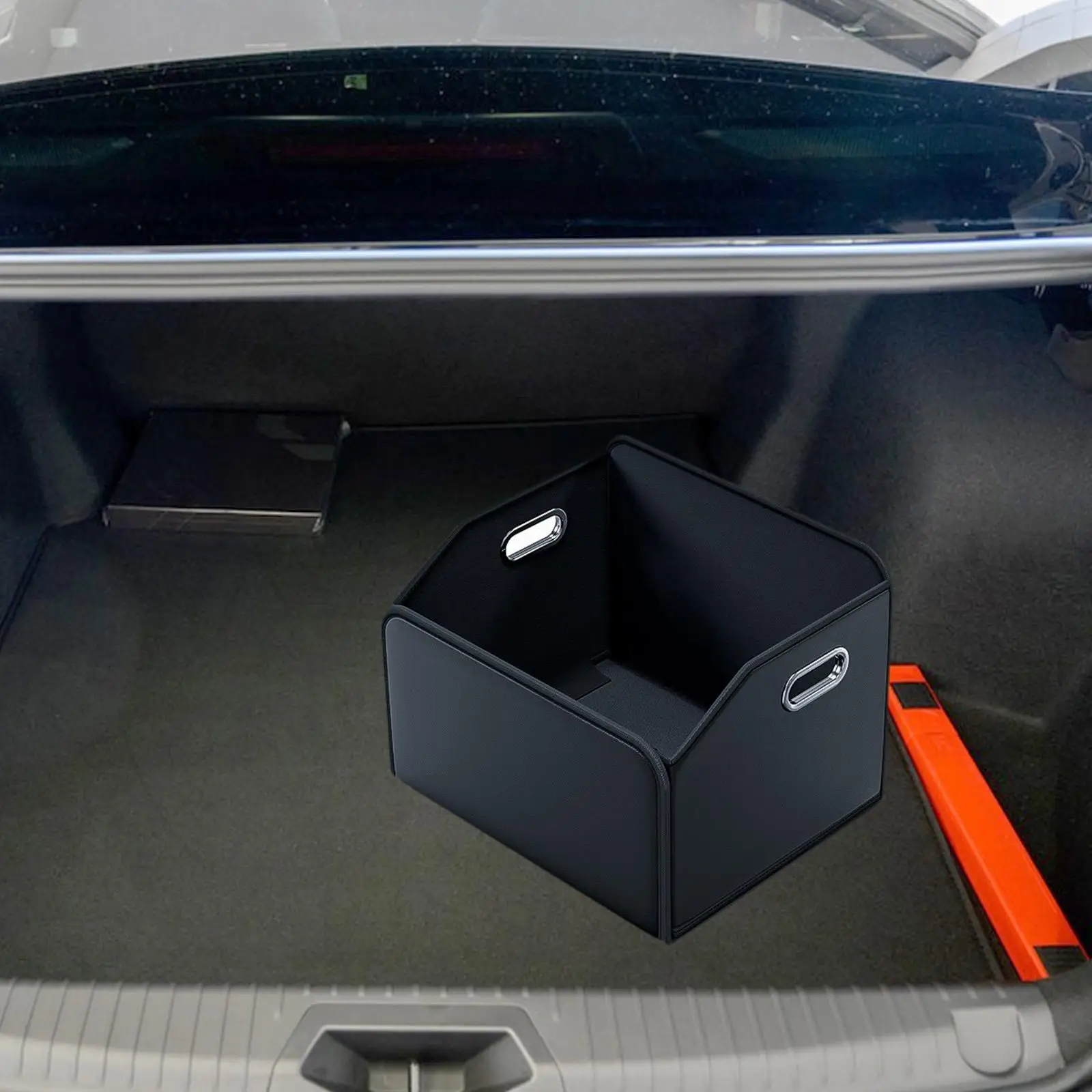 

Органайзер для багажника автомобиля с прочной ручкой, складной контейнер для хранения грузов, сумка для книг, инструментов и аксессуаров