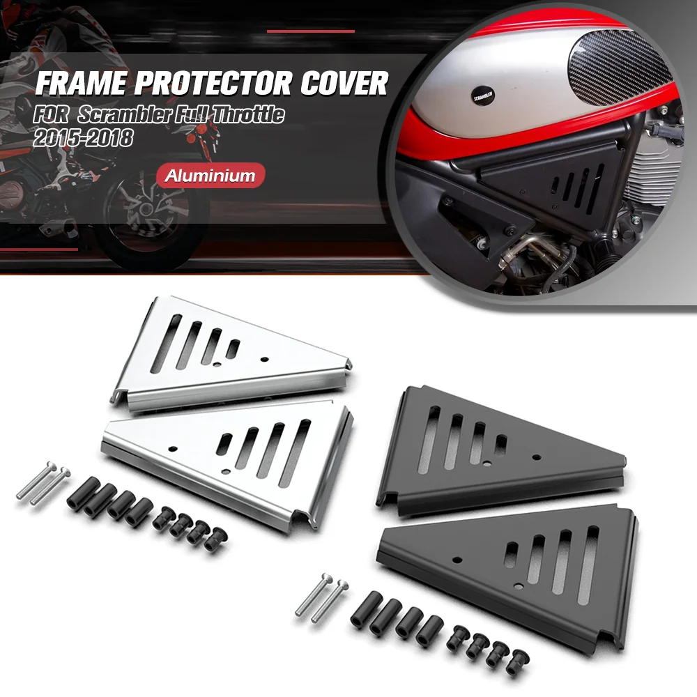 

FOR Ducati Scrambler Icon 2015-2019 CNC Side Panel Fairing Cover Frame Guard Protector Airbox Cover Full Throttle Urban Enduro