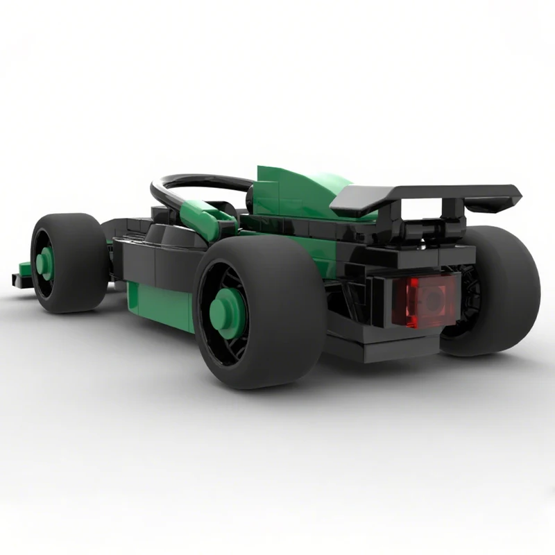 106PCS MOC 포뮬러 X 시티 에이펙스 오토스포츠 모듈식 빌딩 블록 DIY 슈퍼카 레이싱 모델 키트 어린이를위한 크리 에이 티브 조립 장난감