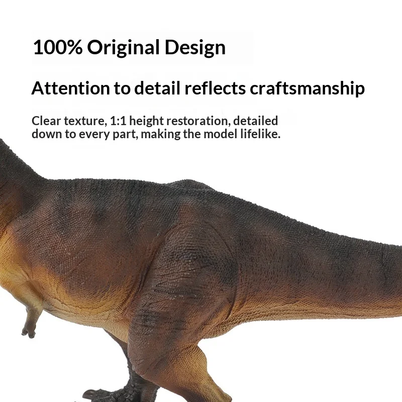 Modelo realista de dinossauro tiranossauro rex, brinquedo unissex, presente para crianças, figura de ação colecionável, modelo animal, artesanato artesanal