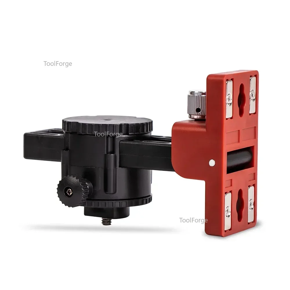 Laser level Bracket Strong Magnetic For HILDA 3D/4D Laser Level 360 Rotation Line Laser Adjustment for 1/4 interface
