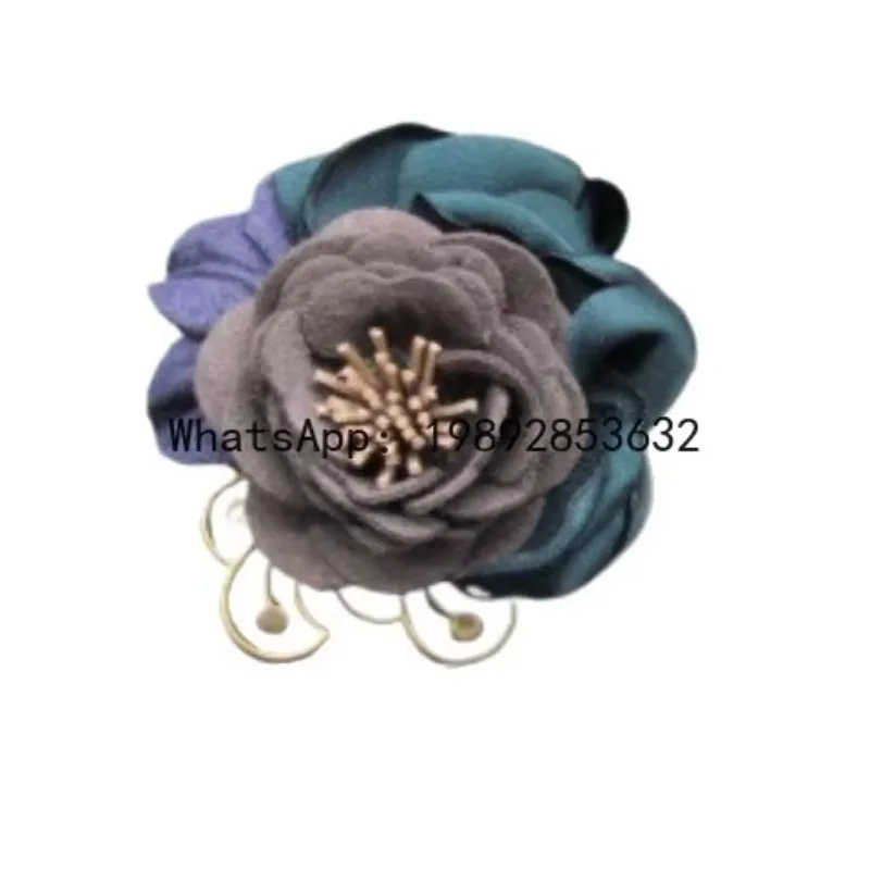 

PYJ retro wind forest flower brooch high sense light luxury brooch suit cheongsam fashion decoration pin
