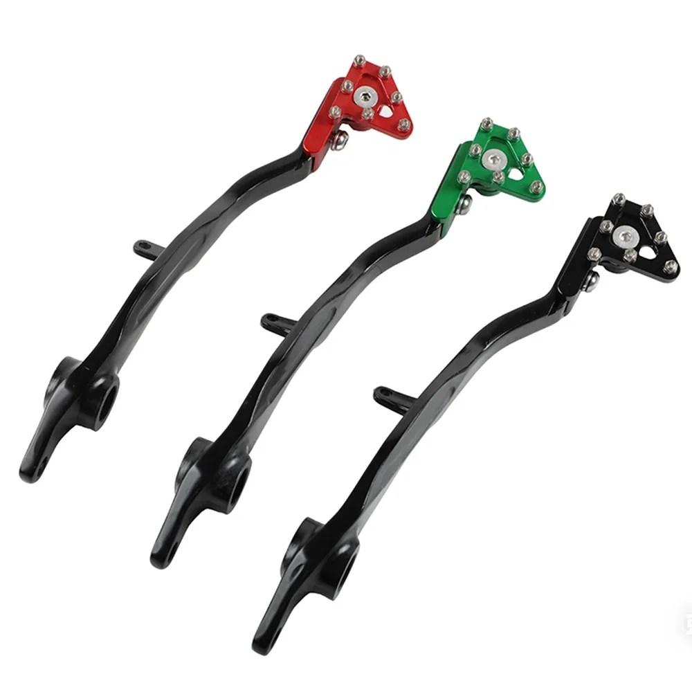 Motorcycle Accessories Anti-fall Forged Rear Foot Brake Pedal Lever For Kawasaki KLX140 KLX140L KLX140G KLX 140 140L KLX 140G