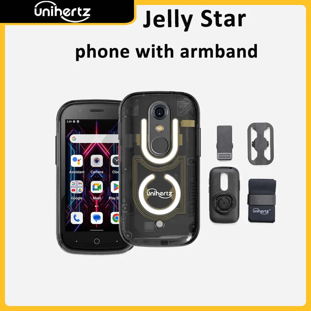 Unihertz Jelly Star Android 13 8GB 256GB Led Light Unlocked