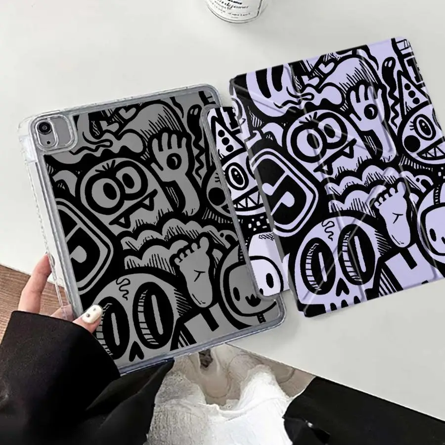 

Y-Fold Holder Cover Tablet Case For iPad Mini 6 7 Pro 2025 Pro 11th 10th 9th 8th 7th 12.9inch Air 4 5 M3 M2 1 2 M4 11inch