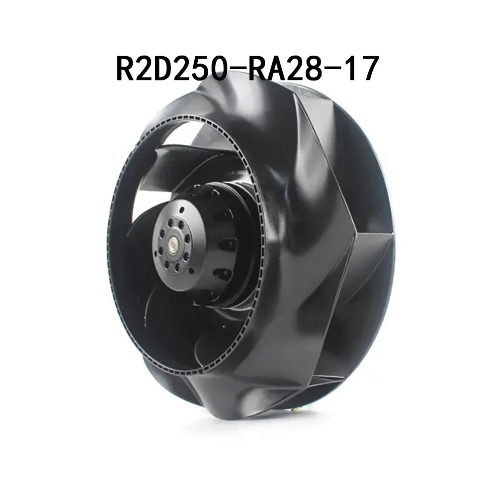 high air volume Centrifugal R2D250-RA28-17 AC 400V 2700RPM DC Speed Governor Fan Factory wholesale