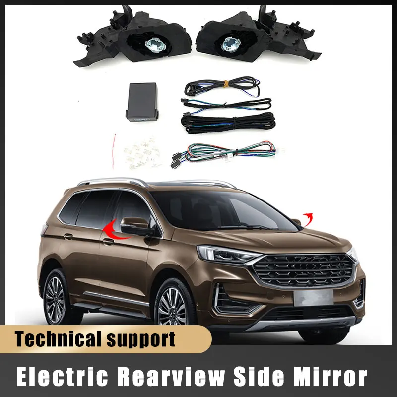 

For Ford EDGE 2015-2023 Auto Intelligent Automatic Car Electric Rearview Side Mirror Folding System Kit Module