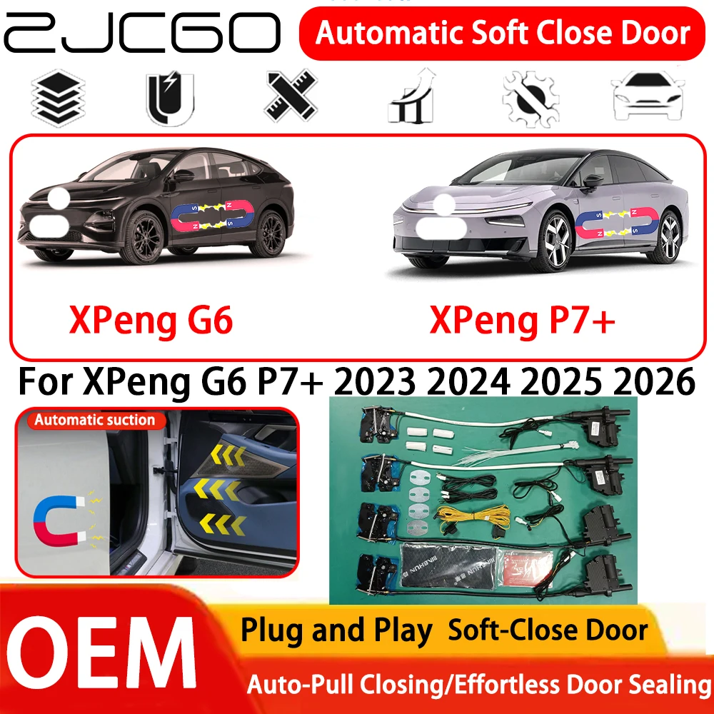 

for XPeng G6 P7+ 2023 2024 2025 2026 Car OEM Plug and Play Automatic Electric Soft Close Door Comfort Closing System