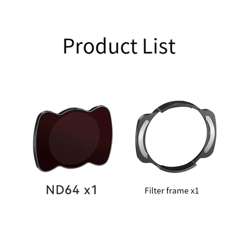 Комплект магнитных фильтров ABJF-ND 64 — регулируемый карданный фильтр для аксессуаров для дронов DJI Avata