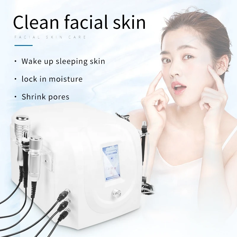 

H2O2 5-in-1 Micro-bubble Microdermabrasion Portable Professional Facial Lifting Water Oxygen Skin Care Device