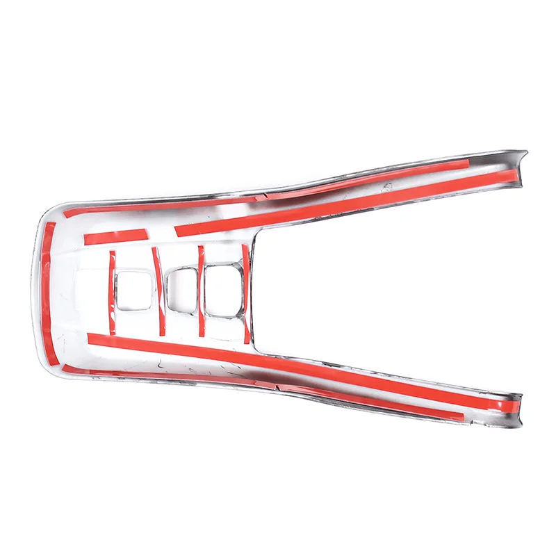 For Polaris SlingShot 2020-2023 ABS Carbon Fiber Car Center Console Gear Panel Water Cup Frame Steering Wheel Decorative Sticker - view 3