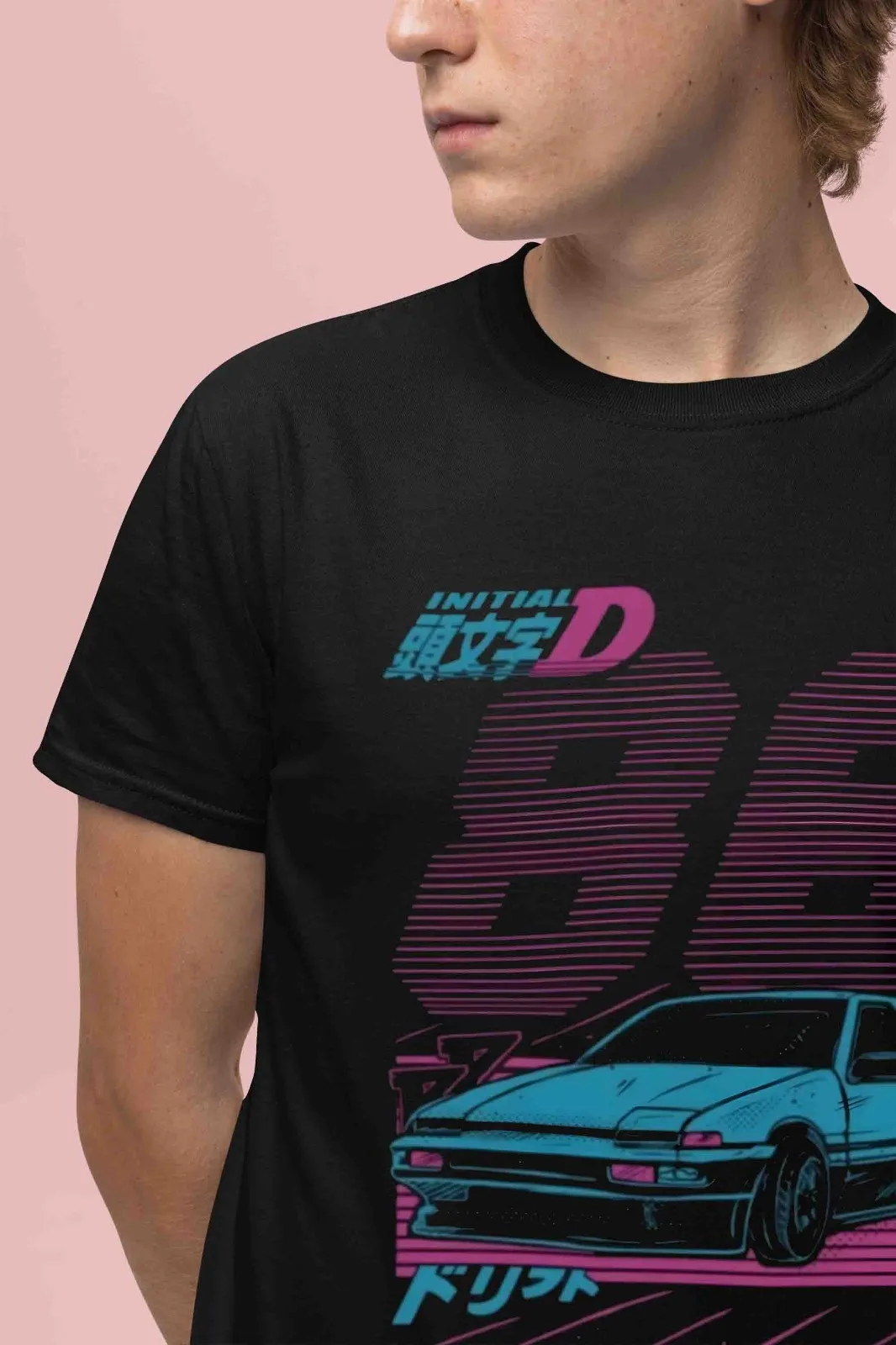 Initial D Shirt Takumi Tshirt Bunta T-Shirt Ryosuke Car Drift Racing Anime Tee