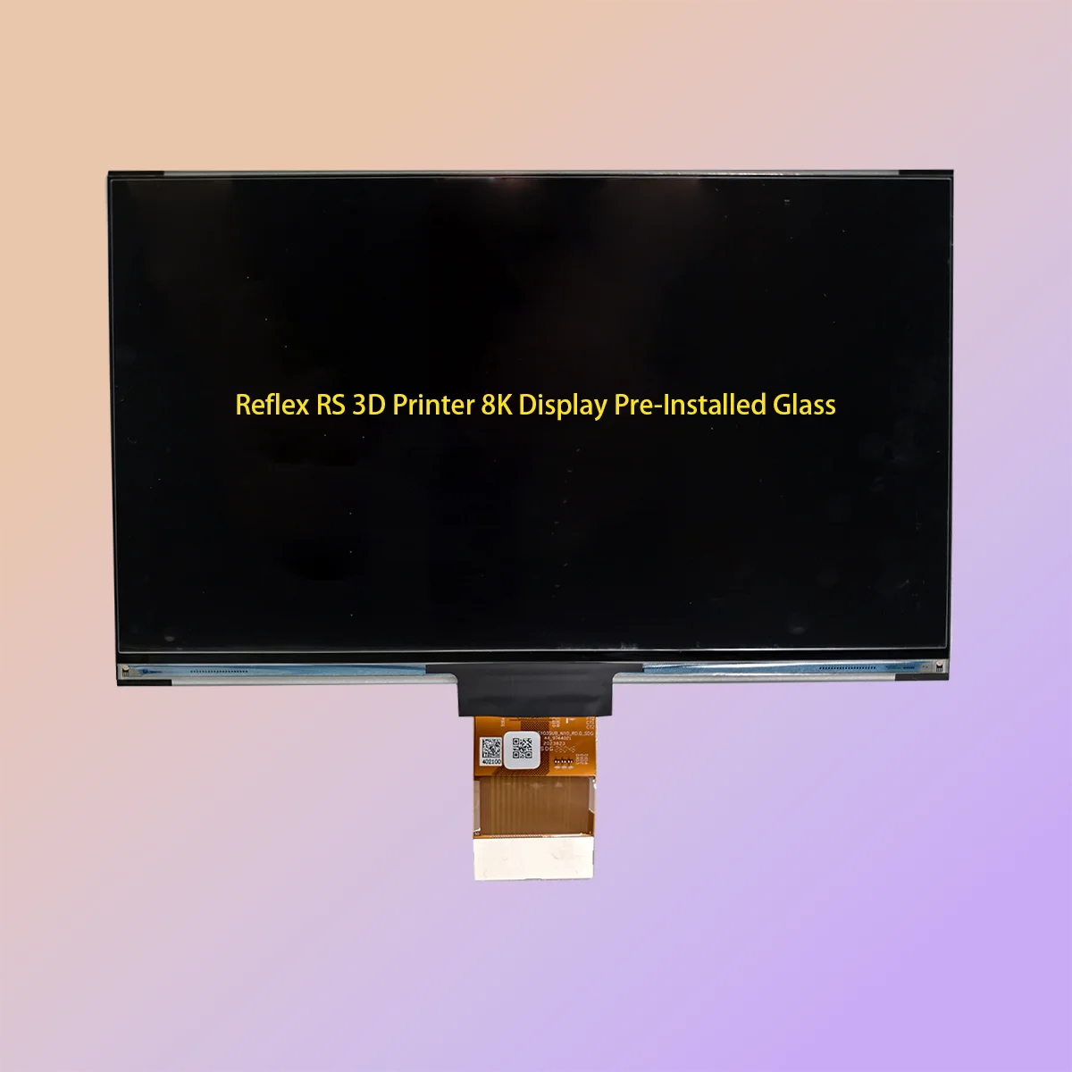 Original 10.3 Inch 8K Monochrome Display Pre-pasted Glass Exposure Screen Fit HeyGears Reflex RS Resin 3D Printing Machine