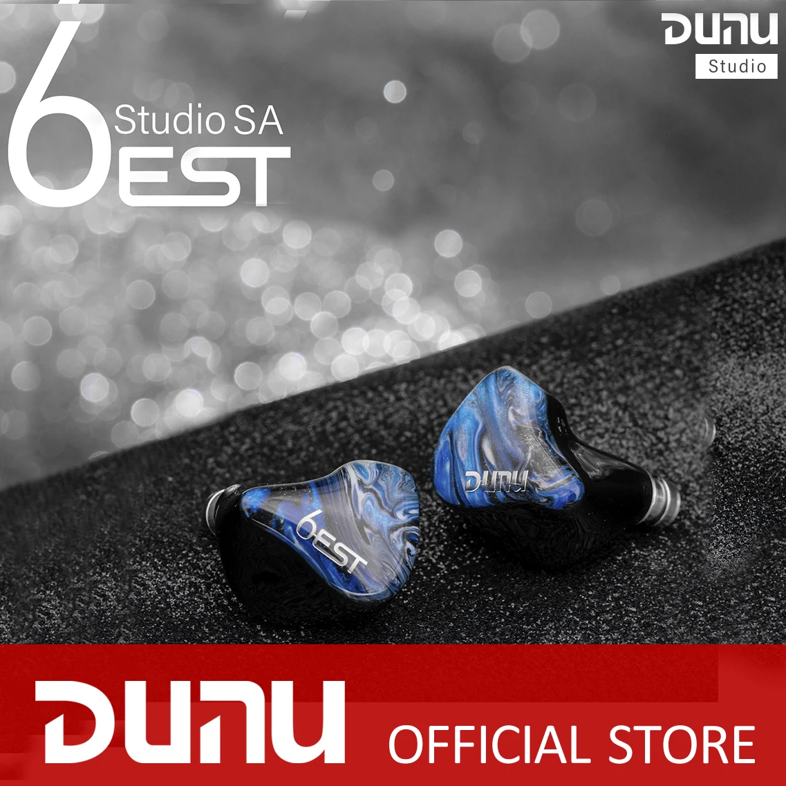 DUNU SA6 EST 6 controladores de armadura equilibrada + 2 controladores electrostáticos, auriculares internos