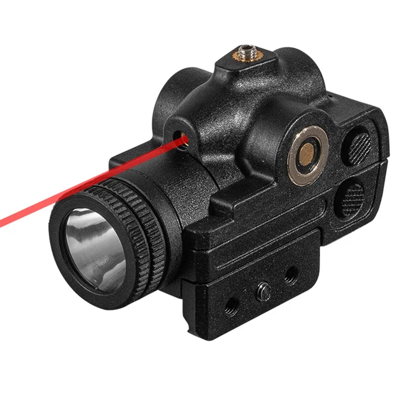 

Pistol Gun Light with Red Green Dot Laser Sight Rechargeable Flashlight Hunting Weapon Light for 20mm Picatinny Rail