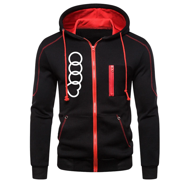 قسط رجل الخريف الشتاء رياضية مجموعة زمم هوديي Sweatpants كومبو ملابس الشارع الشهير الركض والعتاد الذكور موضة 2025 وتتسابق #6