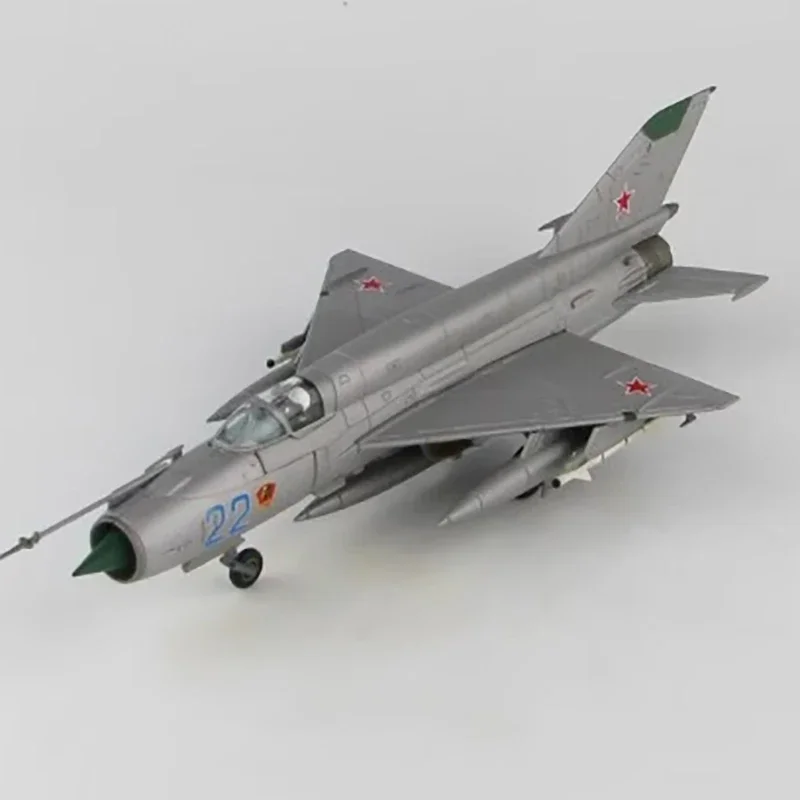 

Diecast 1:72 Scale Soviet Air Force MIG-21SMT fighter 1980 finished aircraft simulation model Static decoration Souvenir gifts